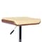 Armen Living Java Barstool in Chrome finish with Walnut wood and Cream Faux Leather LCJABACRWA - alternate 4